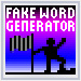 Mike's Fake Word Generator