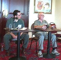 Paul Tomlinson and Harry Harrison, Octocon 2001